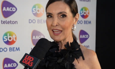 Fátima Bernardes comemora estreia presencial no Teleton: “Estamos ajudando muita gente”