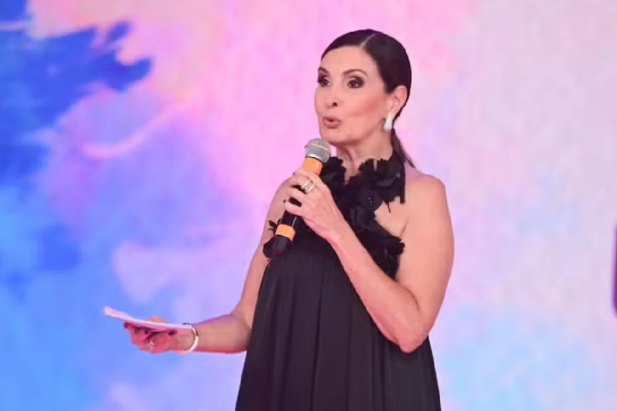 Fátima Bernardes dá justificativa aos telespectadores do SBT ao ser recebida por Eliana e Celso Portiolli 31 Fatima Bernardes da justificativa aos telespectadores do SBT ao ser