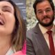 Fatima Bernardes e surpreendida por Tulio Gadelha com presente em