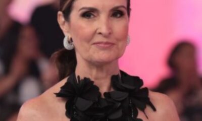 Fatima Bernardes surge palco do SBT e declara Estou encantada