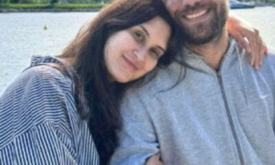 Filha de Fatima Bernardes aparece abracadinha com o novo namorado