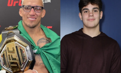 Filho caçula de Faustão ganha experiência com Charles do Bronx em leilão de Ronaldo