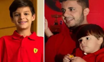 Filho de Cristiano Araujo abre caixa misteriosa com itens do