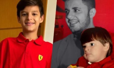 Filho de Cristiano Araujo abre caixa misteriosa do pai com