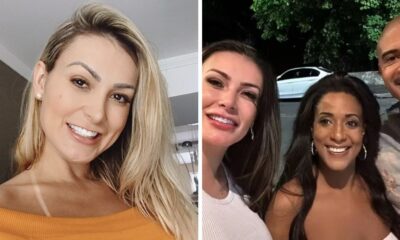 Filmada pelo filho Andressa Urach grava novo video com ex sogra
