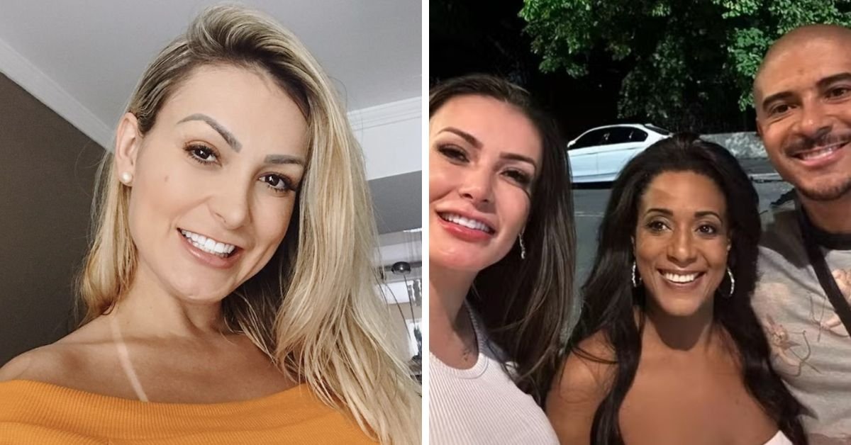 Filmada pelo filho Andressa Urach grava novo video com ex sogra