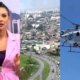 Globocop e atingido ao vivo e gera estrondo piloto fez