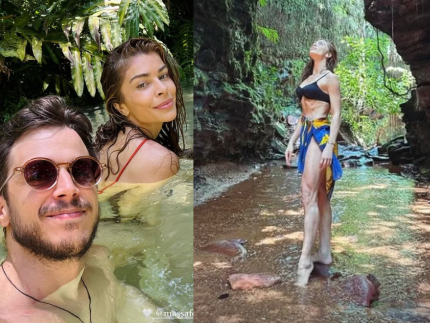 Grazi Massafera nega affair com ator: “gosta da mesma fruta que eu” 31 Grazi Massafera curte férias no Jalapão ao lado de ator apontado como seu novo affair