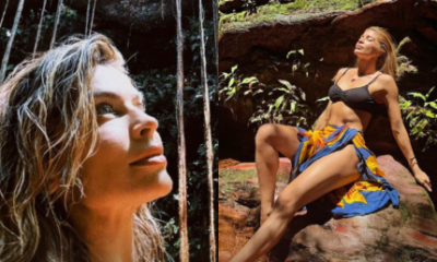 Grazi Massafera posa em meio à natureza: “Sensação de estar no paraíso”