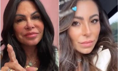 Gretchen responde nora em questao sobre nao aceitar a velhice