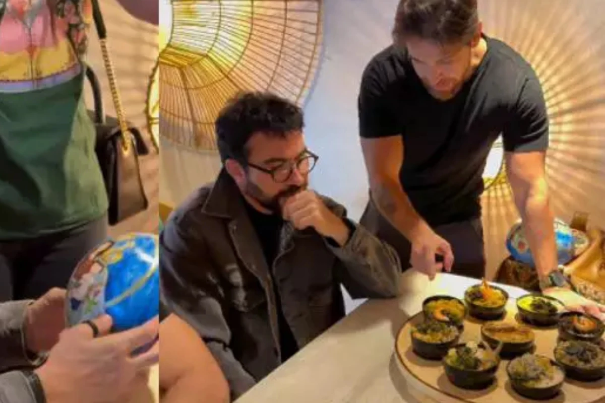 Gula? Padre Fábio de Melo é filmado em restaurante e detalhe não passa despercebido 33 Gula Padre Fabio de Melo e filmado em restaurante e