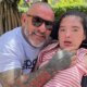 Henrique Fogaca homenageia a filha no dia de seu aniversario