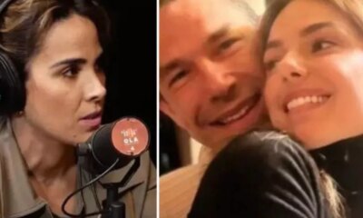 Isis Valverde curte ferias em Orlando com filho e enteados