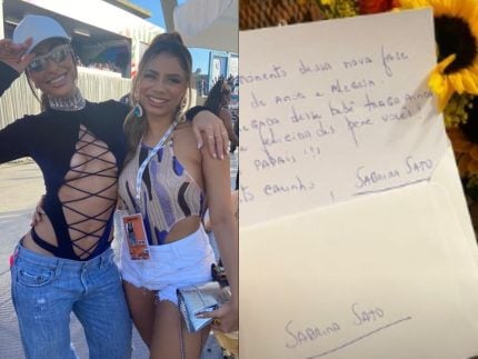 Lexa posta carta de Sabrina Sato dando os parabéns pela gravidez: “nova fase” 31 Lexa posta carta de Sabrina Sato dando os parabéns pela gravidez: “nova fase”