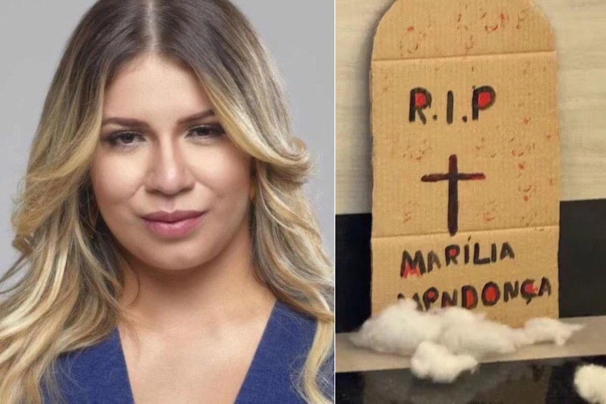 Marília Mendonça tem nome escrito em ‘lápide’ e família aciona a Justiça; advogado da família se pronuncia 31 Loja de fast food usa ‘lapide de Marilia Mendonca em decoracao