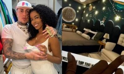 Lorena Maria revela tema do quarto do bebê com MC Daniel