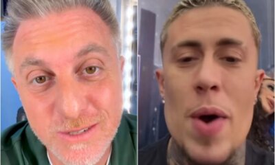 Luciano Huck se manifesta apos ocorrido com MC Daniel no