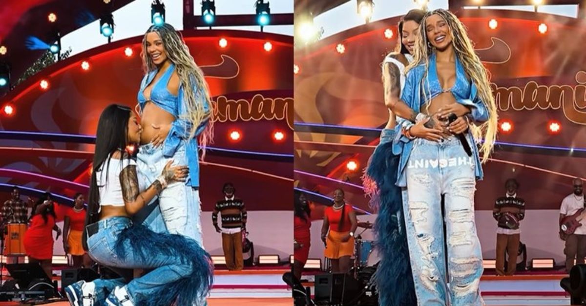 Ludmilla mostra reacao do publico e da familia com anuncio