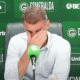 Mancini nao contem as lagrimas ao responder sobre o filho