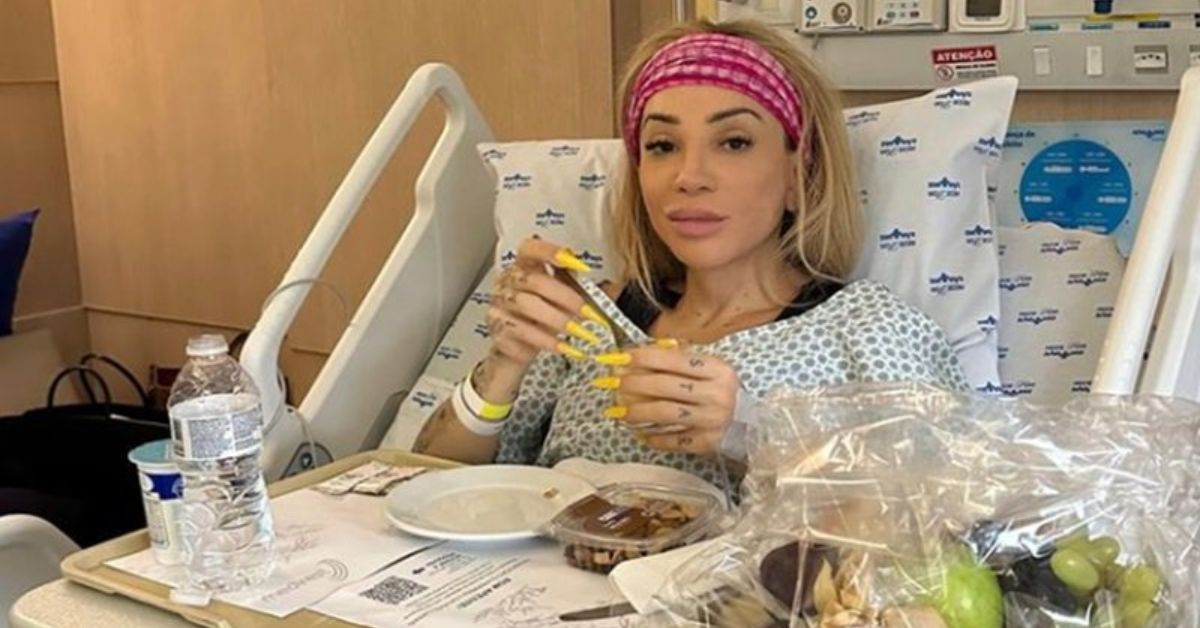 Maya Massafera surge em hospital e passa por nova cirurgia