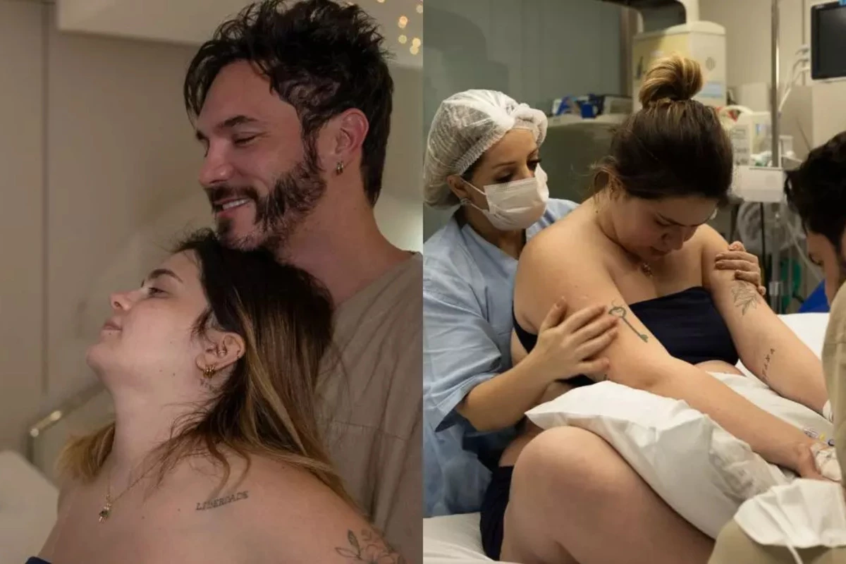 Nasce Ravi, filho de Viih Tube e Eliezer, e fotos do parto são divulgadas; gravidez foi anunciada em abril 33 Nasce Ravi filho de Viih Tube e Eliezer e fotos