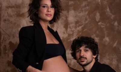Nasce Yolanda, primeira filha dos atores Andréia Horta e Ravel Andrade