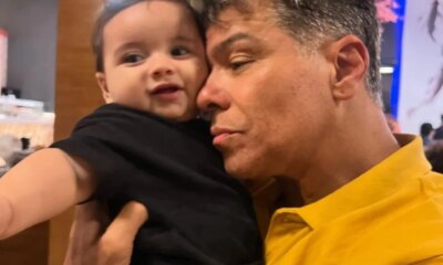 Neto de Mauricio Mattar e internado na UTI com bronquiolite