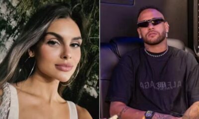 Neymar Jr publica primeira foto com Helena nos bracos sua
