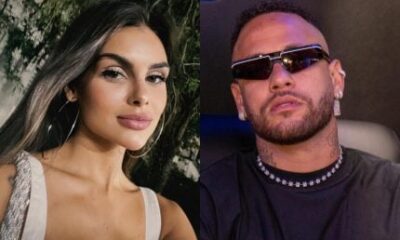 Neymar posta 1° foto com Helena, terceira filha do craque brasileiro; veja