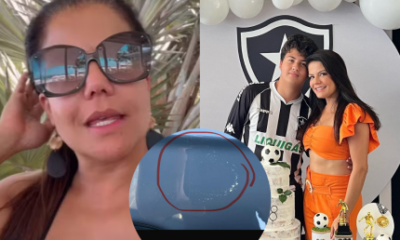 Nivea Stelmann diz que carro da família foi depredado após vitória do Botafogo