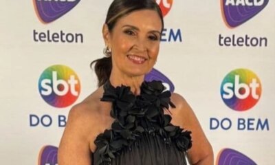No SBT Fatima Bernardes agradece recepcao e conta porque nao