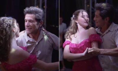 Novo video mostra cantor Daniel dancando com a filha em