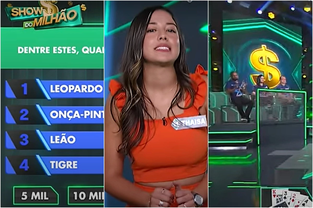 Participante do Show do Milhão pede ajuda aos universitários, desconfia da resposta e quase perde uma bolada 33 Participante do Show do Milhao pede ajuda aos universitarios desconfia