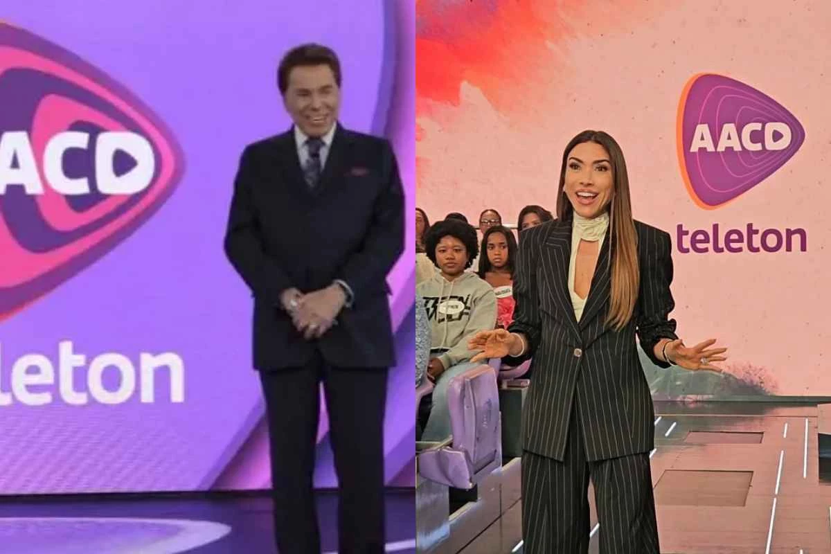 Patrícia Abravanel contraria a própria irmã e faz algo que ninguém esperava sobre Silvio Santos no Teleton 31 Patricia Abravanel contraria a propria irma e faz algo que