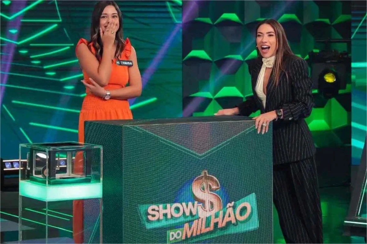 Quem sabe responder? Mulher erra pergunta no Show do Milhão e Patrícia Abravanel fica perplexa 31 Quem sabe responder Mulher erra pergunta no Show do Milhao