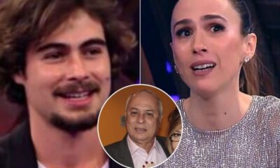 Rafa Vitti expoe intimidade de casal na frente do pai