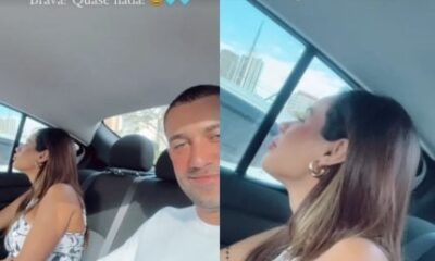 Ricardo Vianna mostra Lexa com “ciúmes” após brincadeira: “Bravona”