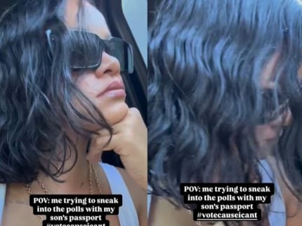 Rihanna brinca por não poder votar nos EUA: “Tentando infiltrar nas urnas” 31 Rihanna brinca por não poder votar nos EUA: “Tentando infiltrar nas urnas”