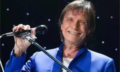 Roberto Carlos faz rara aparicao falando sobre intimidades e pega