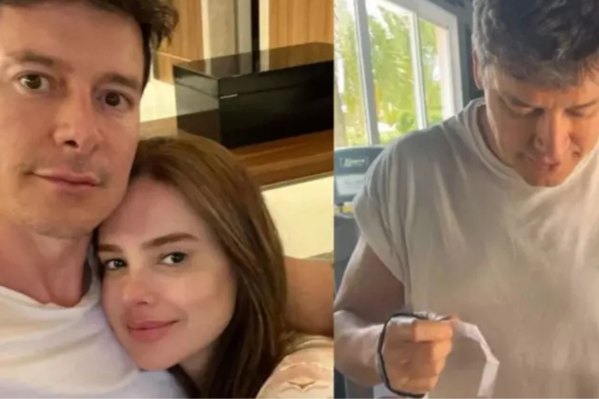 Rodrigo Faro encanta Vera Viel com mimos antes de novo ciclo de tratamento: ‘Vou cuidar dela’ 31 Rodrigo Faro encanta Vera Viel com mimos antes de novo