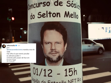 Selton Mello vira tema de concurso de sósias e declara: “Adoraria ficar em terceiro lugar” 31 Selton Mello vira tema de concurso de sósias e declara: “Adoraria ficar em terceiro lugar”