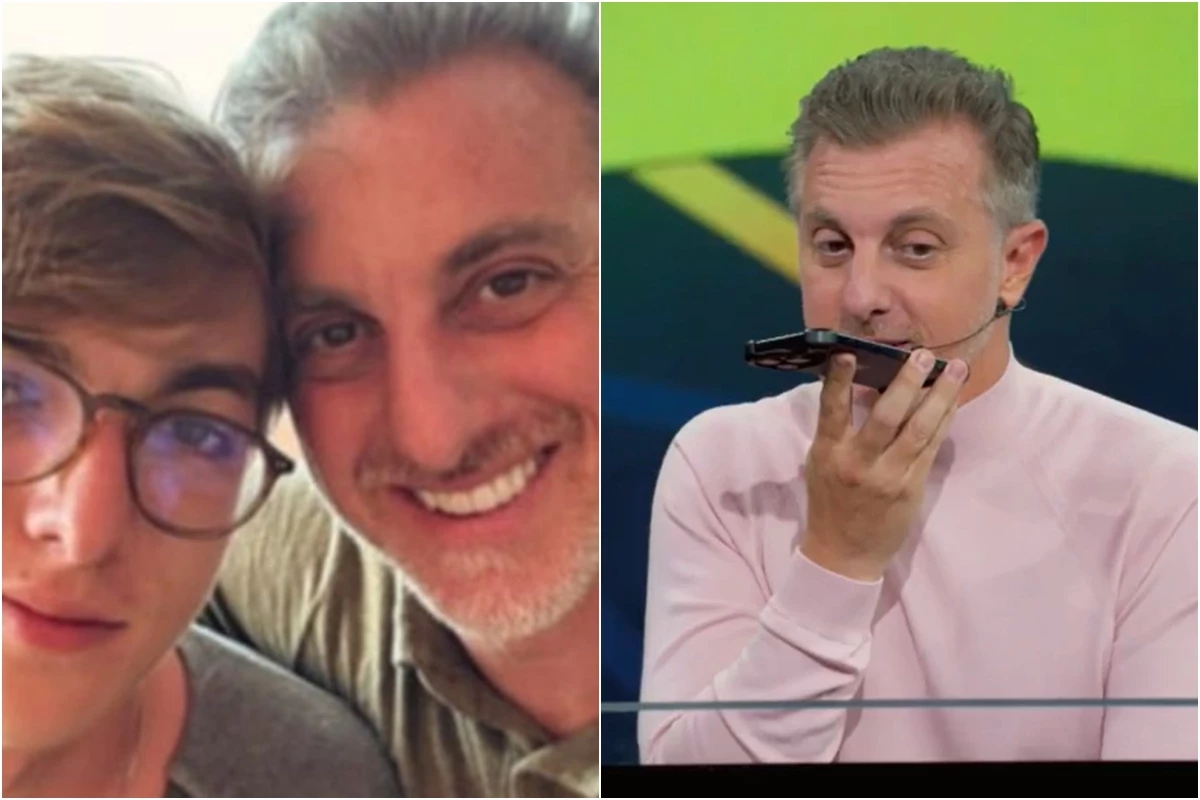 Sem saber o que havia acontecido, Luciano Huck atende ligação do filho no meio do programa: ‘está tudo bem?’ 31 Sem saber o que havia acontecido Luciano Huck atende ligacao