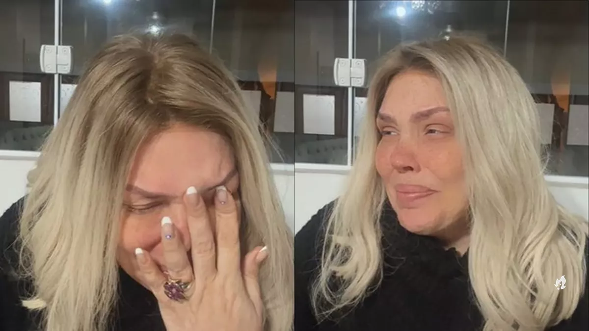 Simony nao segura o choro ao tomar conhecimento de