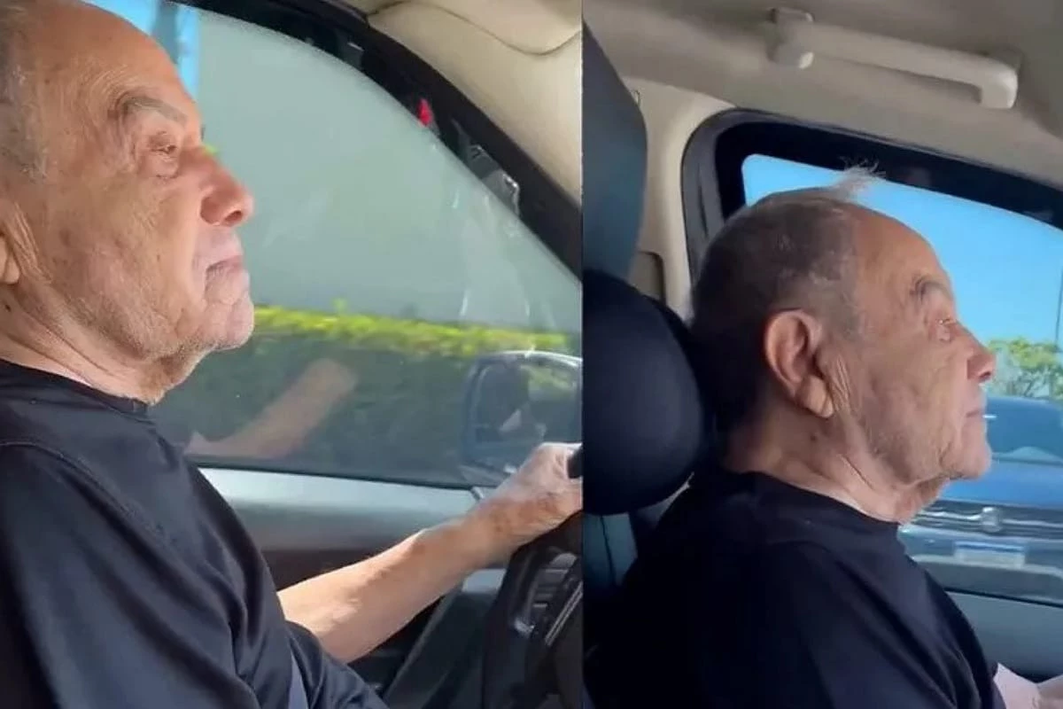 Stenio Garcia, aos 92, é flagrado dirigindo após renovar CNH, embalado por trilha de ‘Carga Pesada’ 31 Stenio Garcia aos 92 e flagrado dirigindo apos renovar CNH