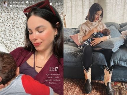 Sthefany Brito revela rotina de amamentação: “Perdemos as contas de quanto ele mamou” 31 Sthefany Brito revela rotina de amamentação: “Perdemos as contas de quanto ele mamou”