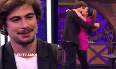 Tatá Werneck e Rafa Vitti trocam declarações e apresentadora se emociona