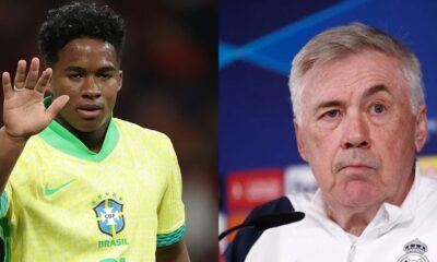 Tecnico do Real Madrid abre o jogo sobre porque Endrick