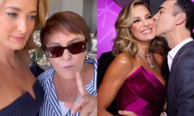 Ticiane Pinheiro se encontra com Marcia Sensitiva que faz previsao