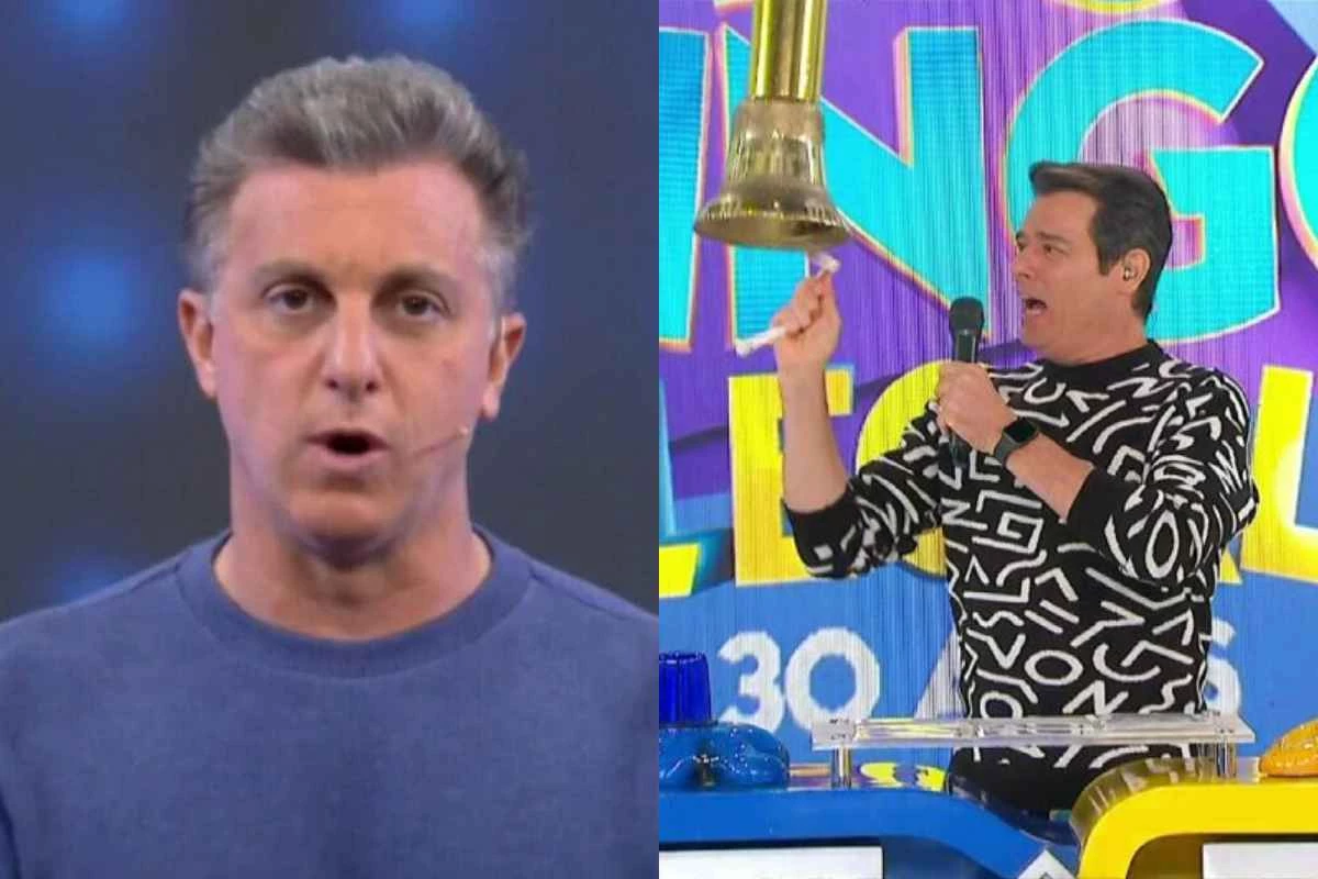 Toca o sino! Mesmo 100% gravado por conta do Teleton, Domingo Legal bate Luciano Huck e assume o 1º lugar 31 Toca o sino Mesmo 100 gravado por conta do Teleton