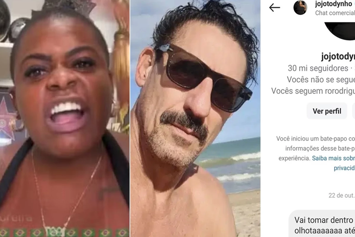 Tuca Andrada exibe print de xingamentos de Jojo Todynho após polêmica: ‘vai tomar dentro…’ 33 Tuca Andrada exibe print de xingamentos de Jojo Todynho apos
